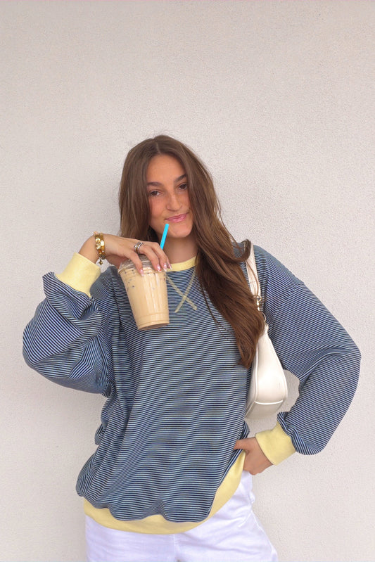 Daydreamer Stripe Pullover