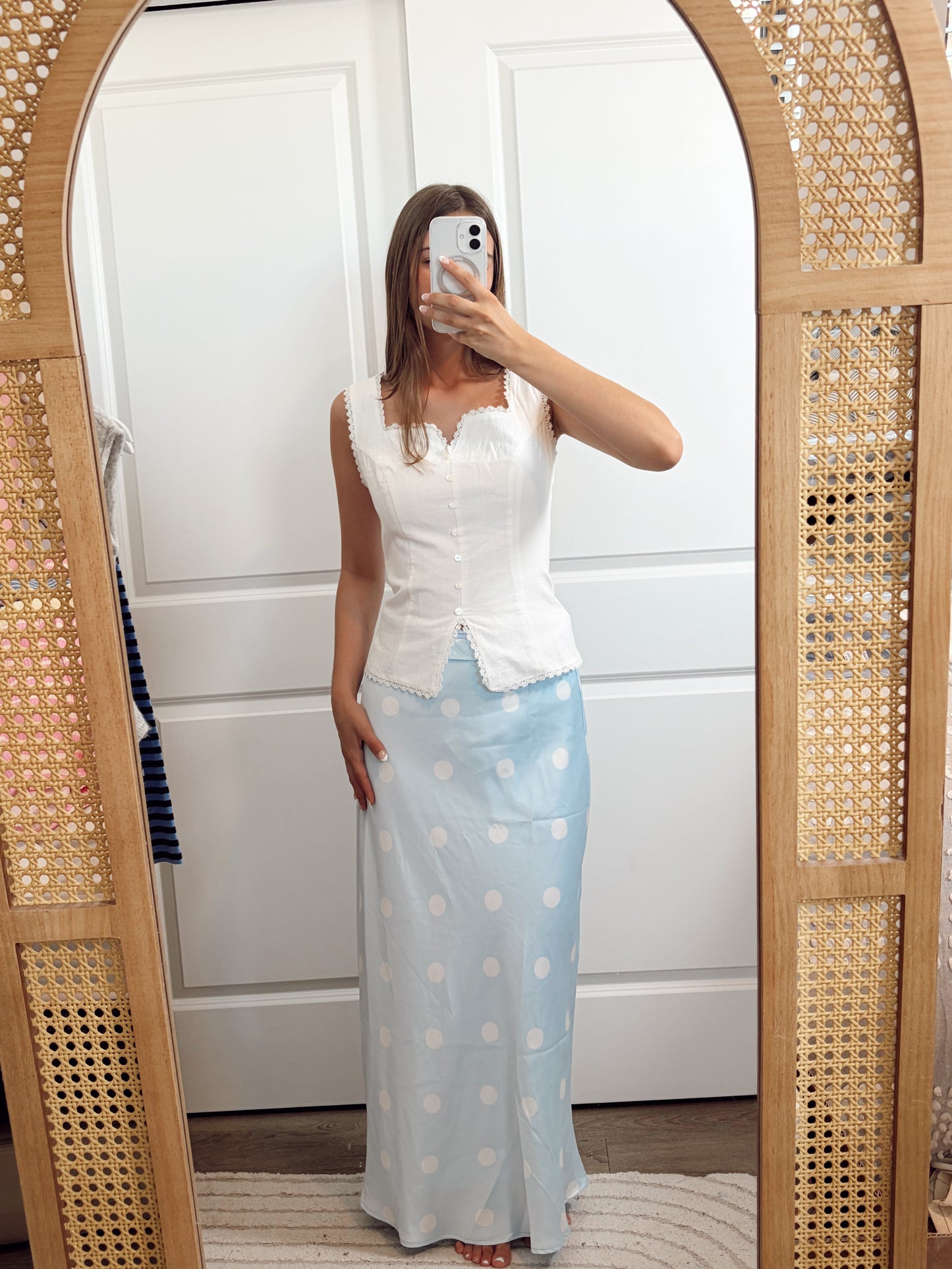 Daydream Polka Dot Skirt