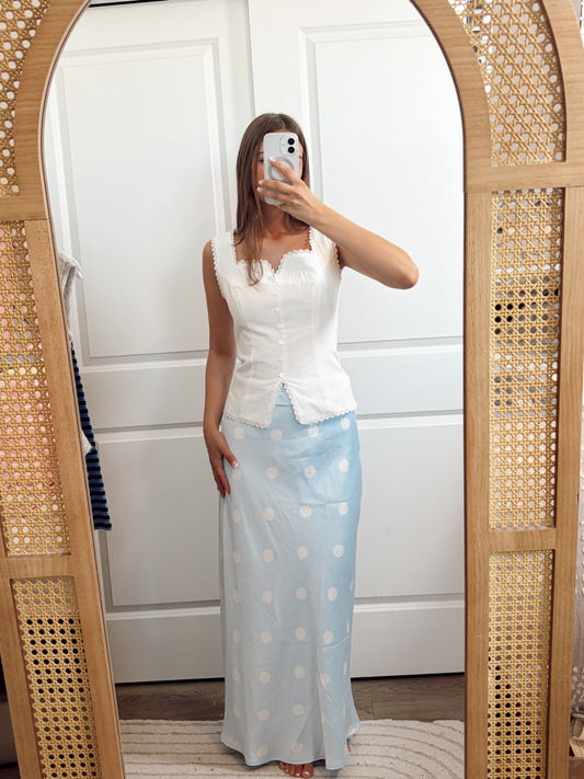 Daydream Polka Dot Skirt