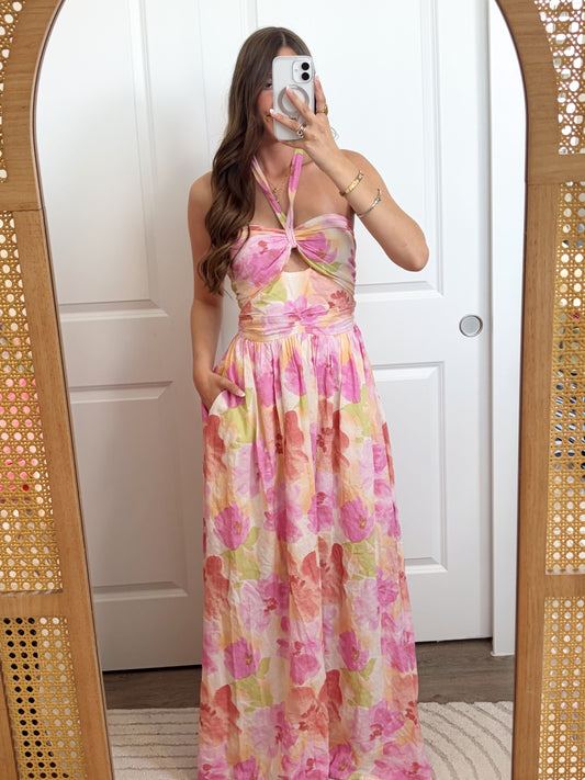 Sunset Sorbet Dress