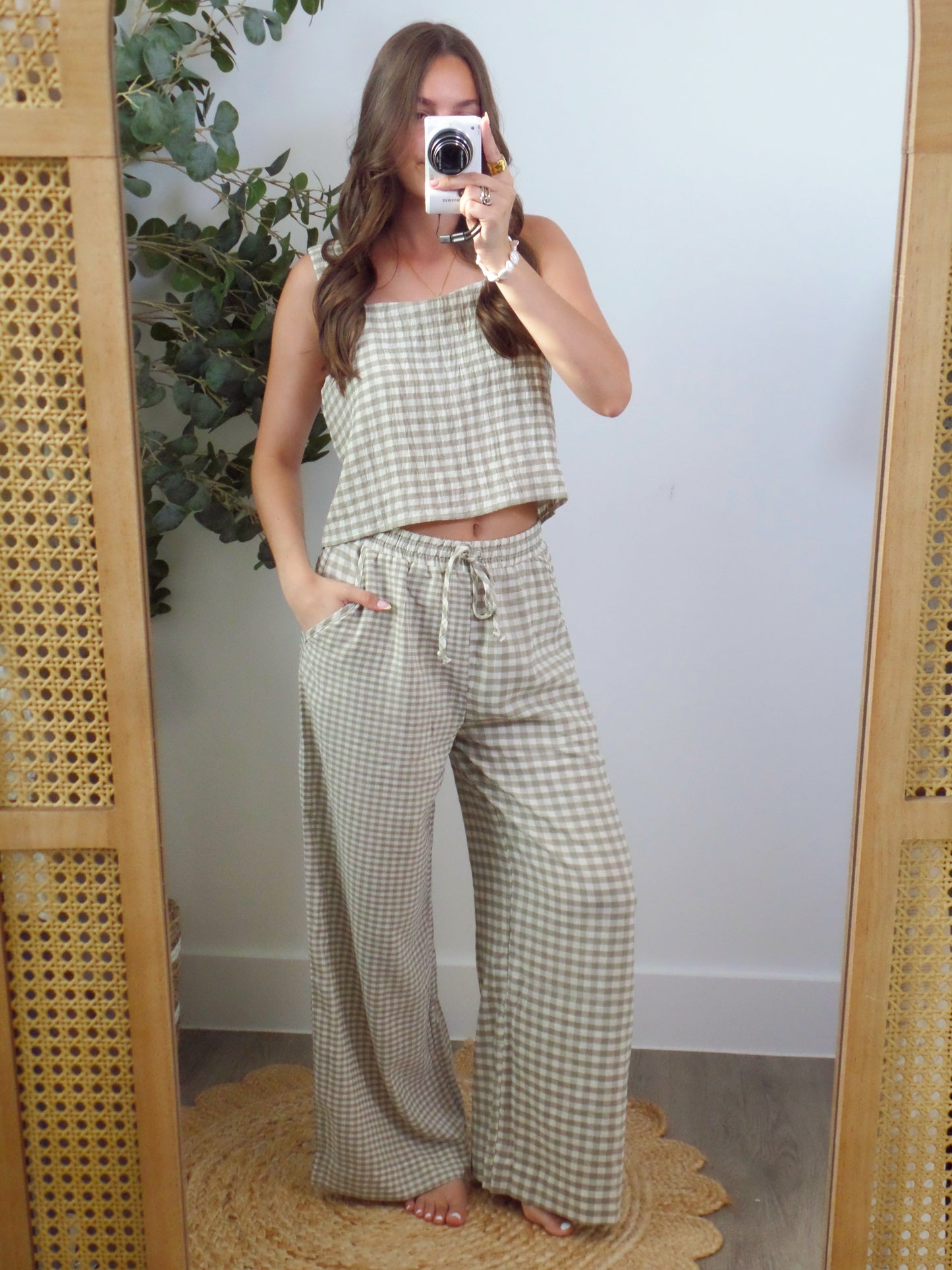 Dune Gingham Set
