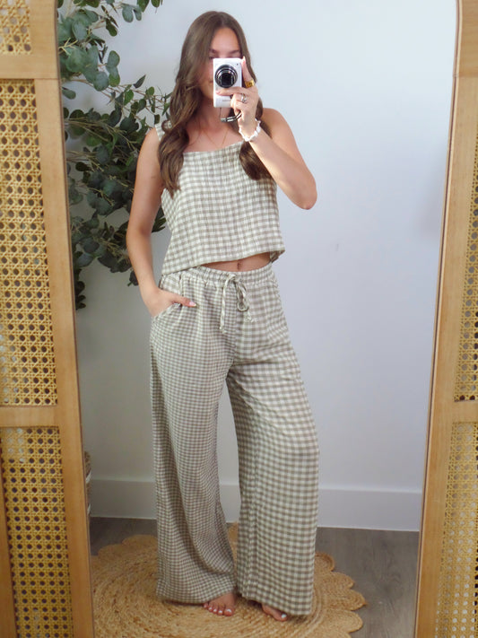 Dune Gingham Set