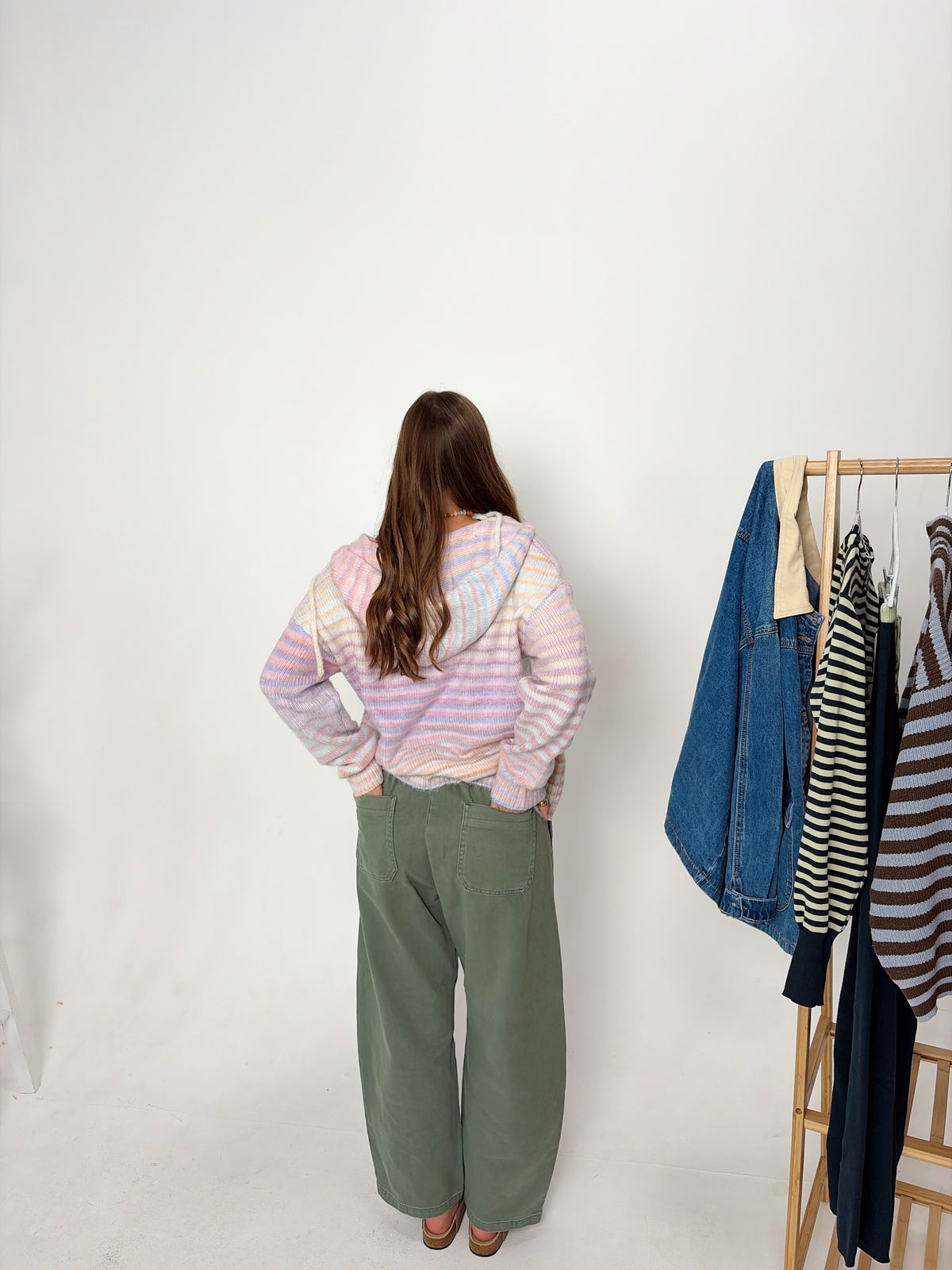 Bliss Rainbow Zip-up Hoodie