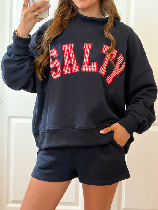 RESTOCK Salty Club Crewneck Short Set