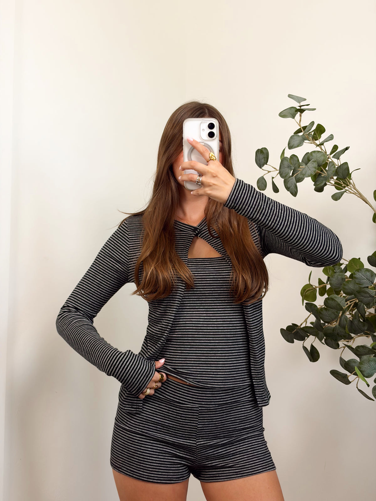 Black Stripe 3 piece set
