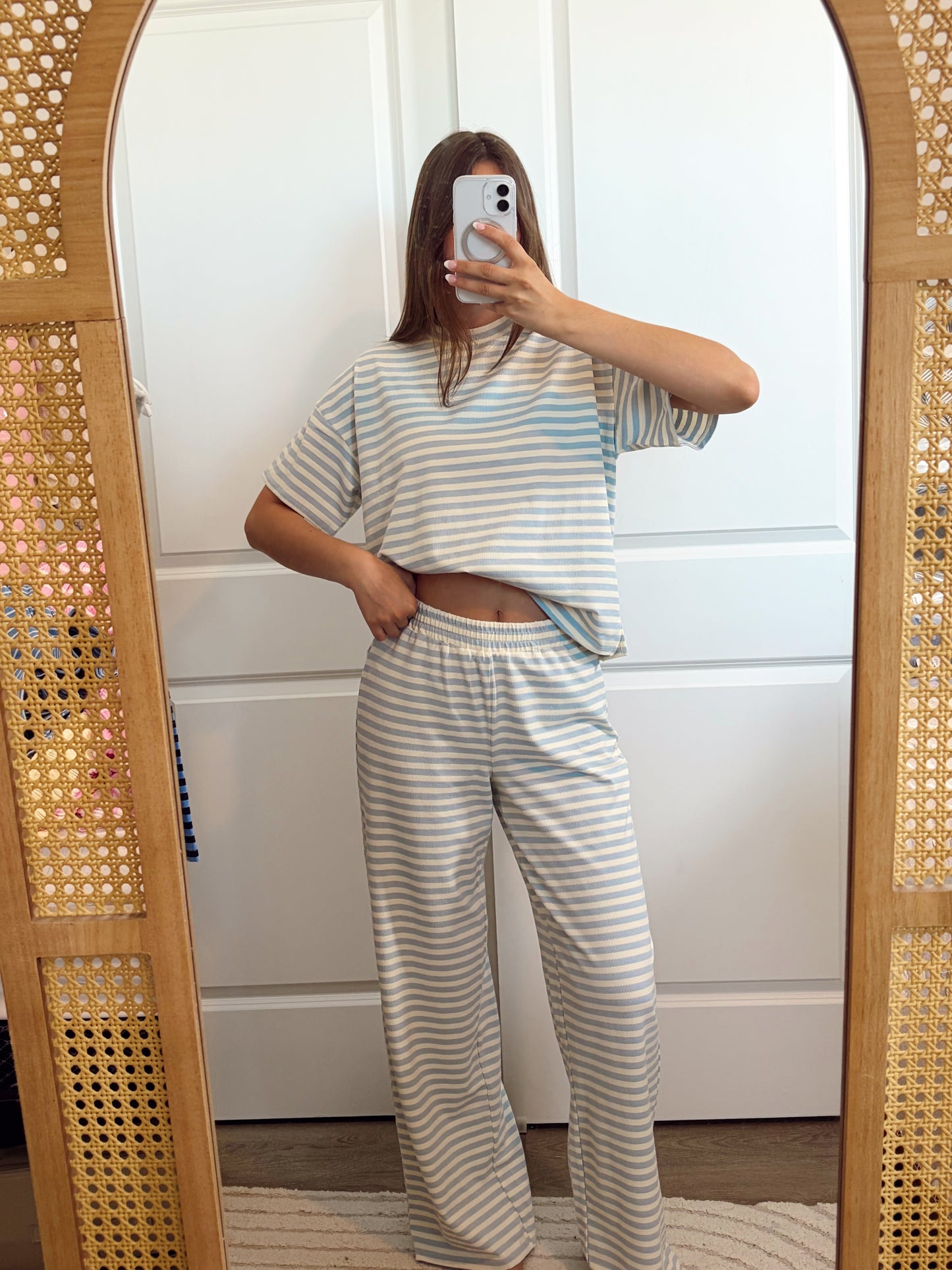 Soft Skies Stripe Set
