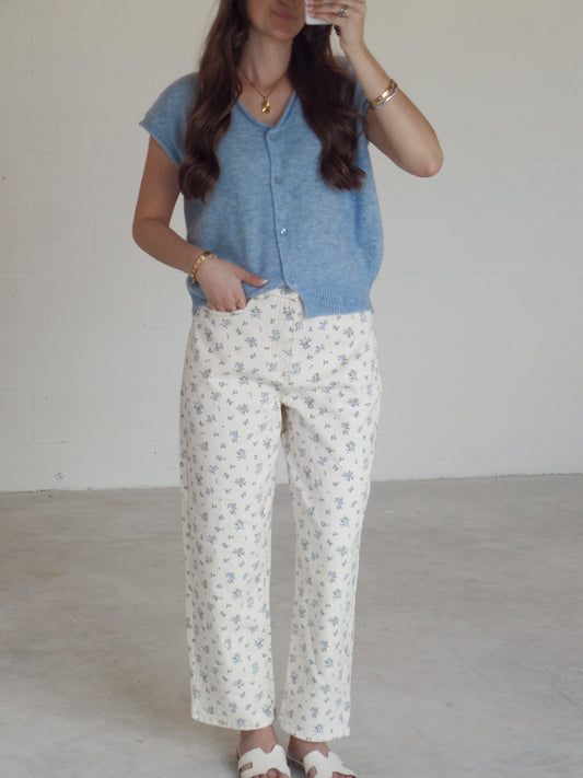Willow Floral Jeans