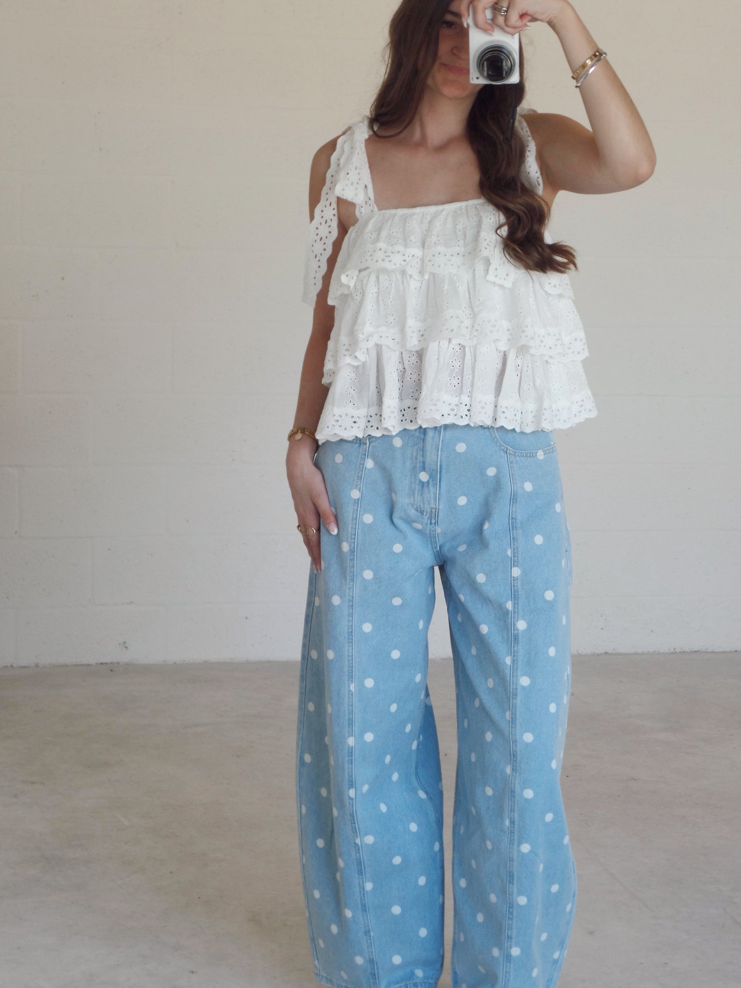 Fresh Picked Eyelet Top