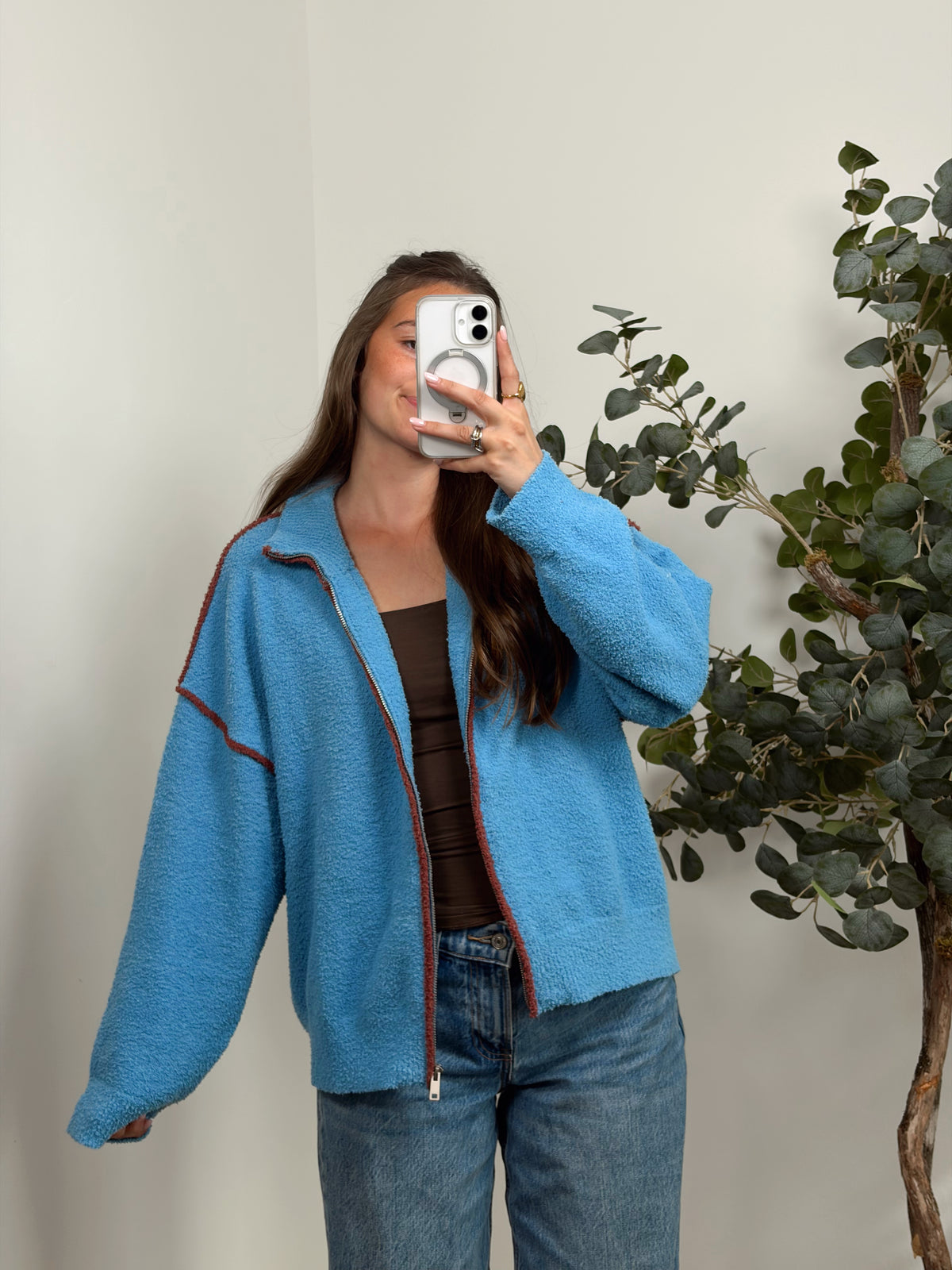 Fall Sky Zip-Up