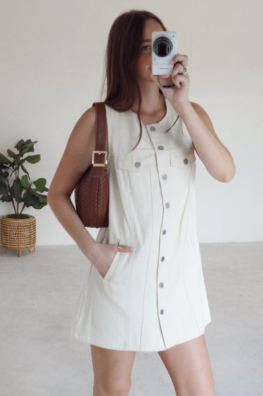 Crisp Air Denim Dress