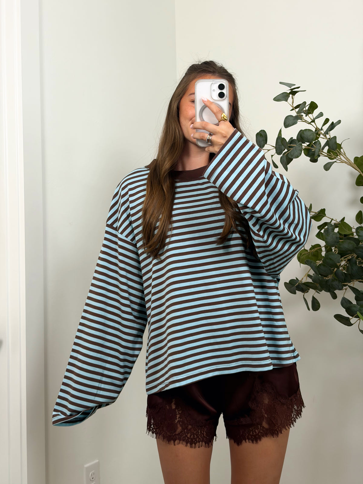 October Days Stripe Top