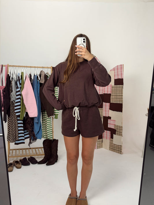 Brown Sugar Bubble Cotton Set