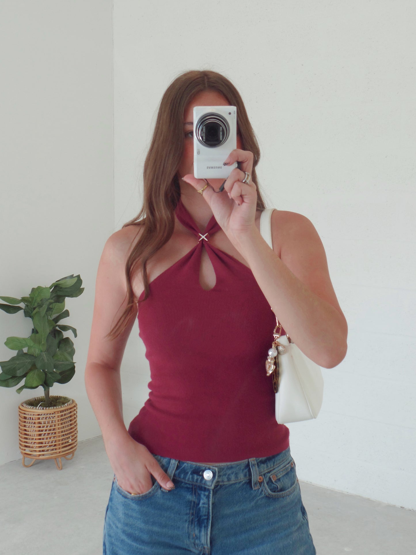 Cabernet Evenings Halter Top