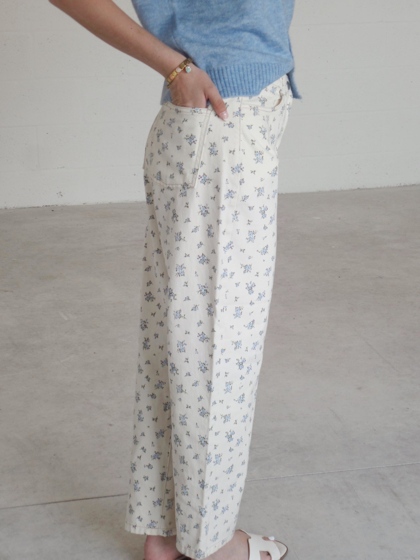 Willow Floral Jeans
