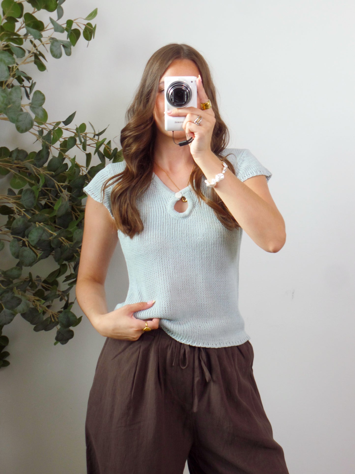 Ocean Eyes Knit Top