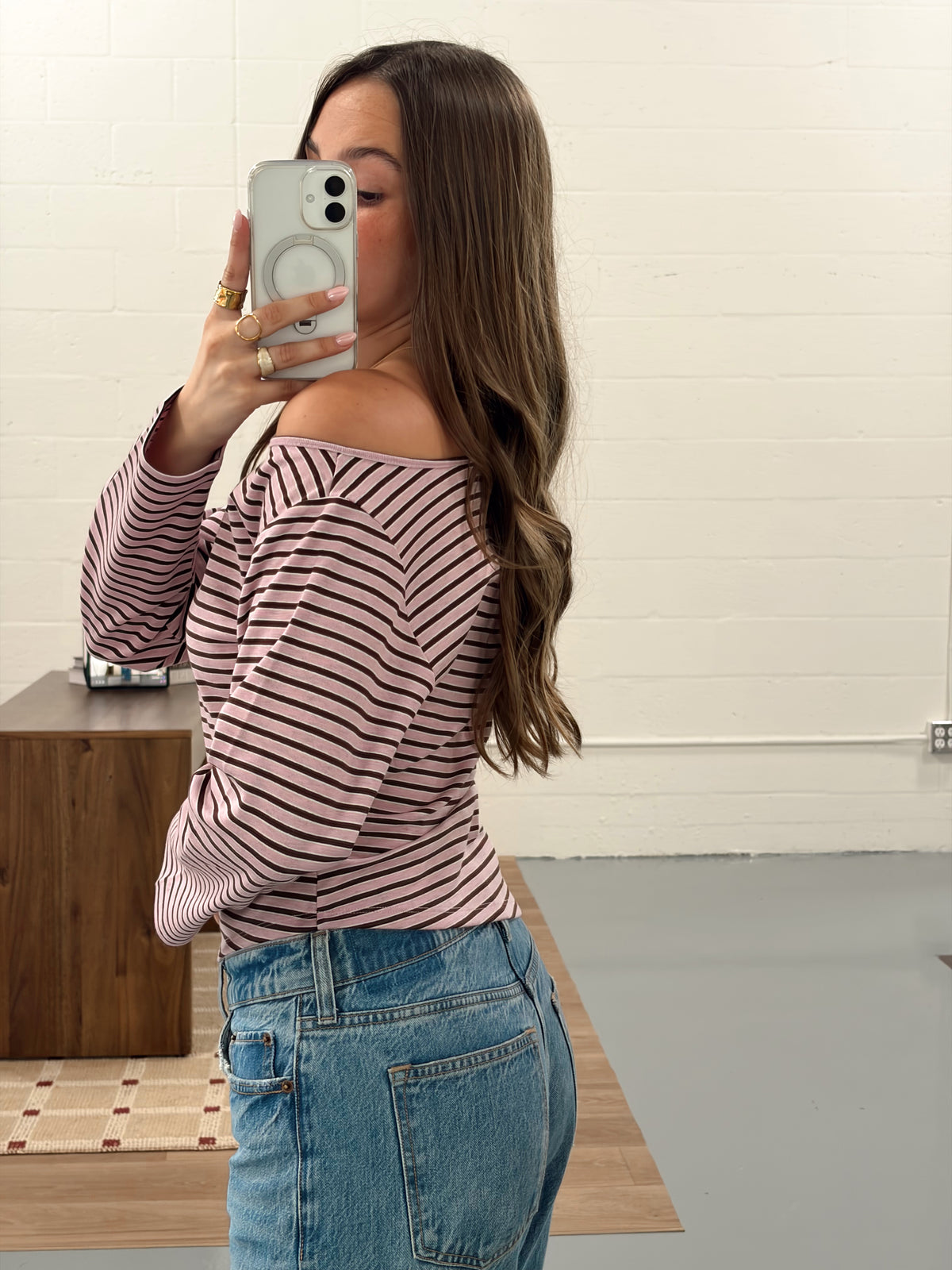 Berry Fall Asymmetrical Top