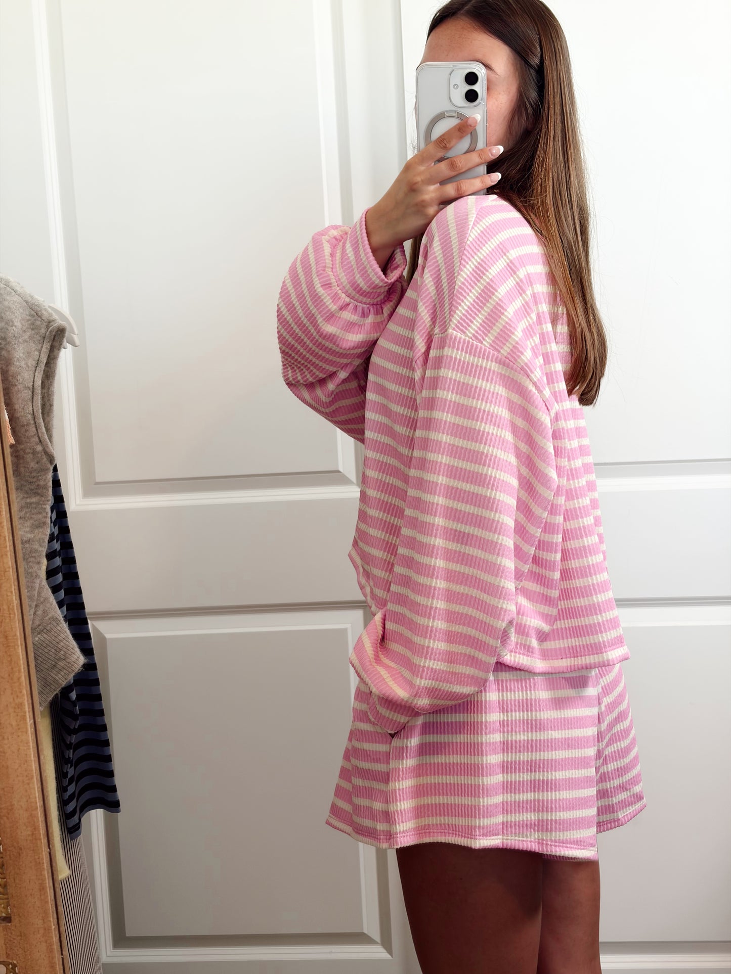 Pink Lemonade Stripe Set