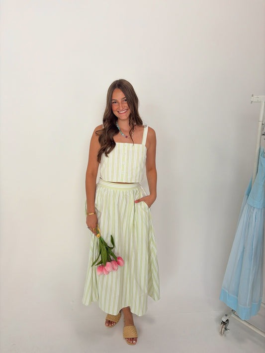 Kiwi Crush Maxi Set