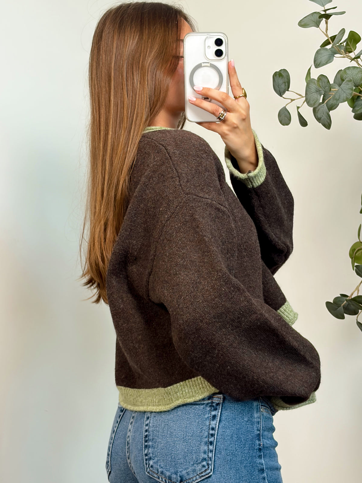 Matcha & Mocha Cardigan