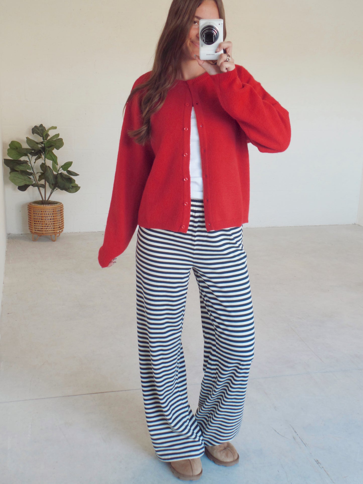 Christmas Red Cardigan