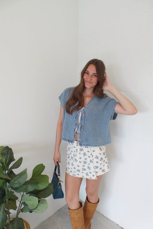 Indigo Days Denim Skort
