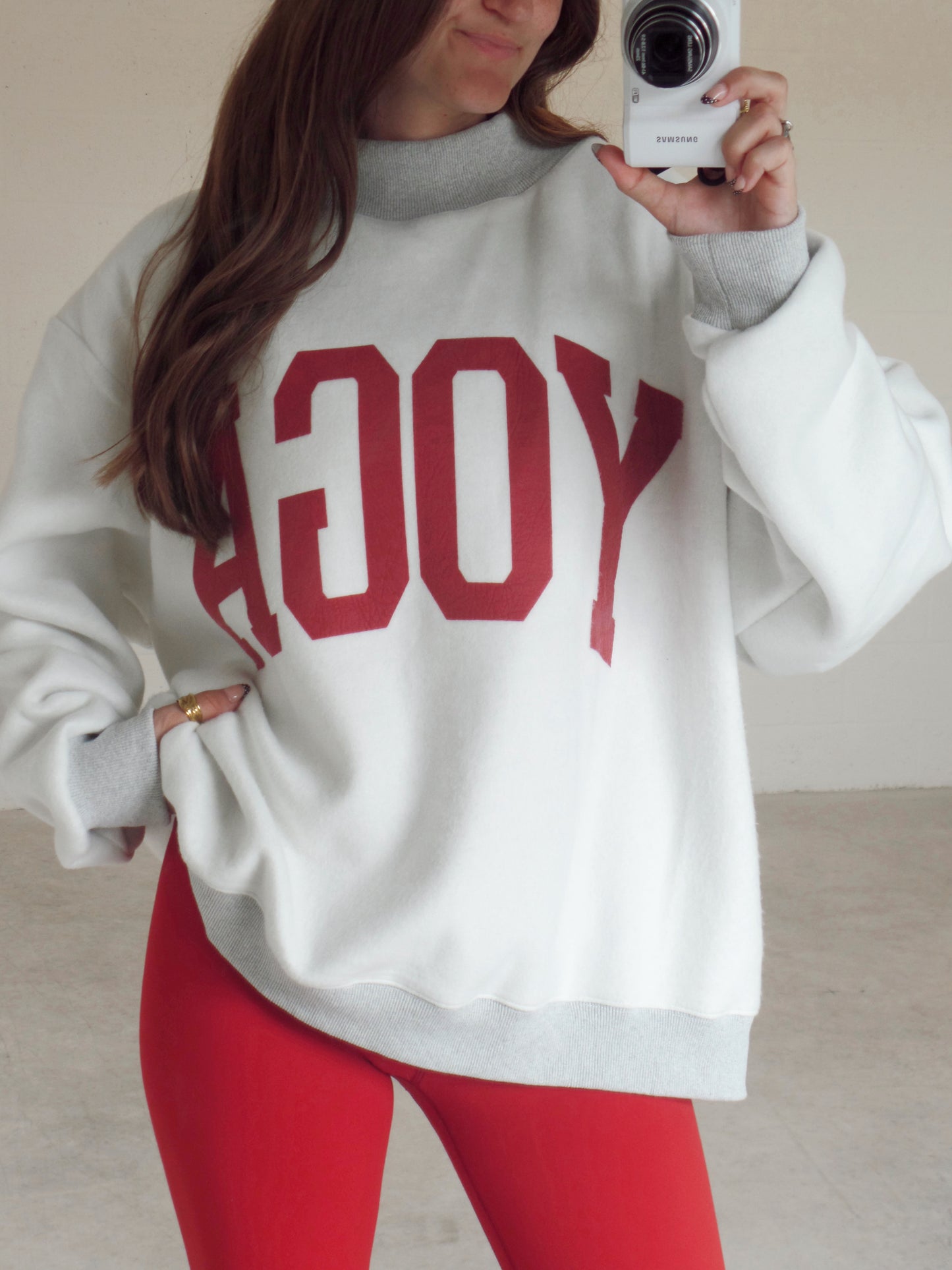 Pilates/Yoga Reversible Mockneck