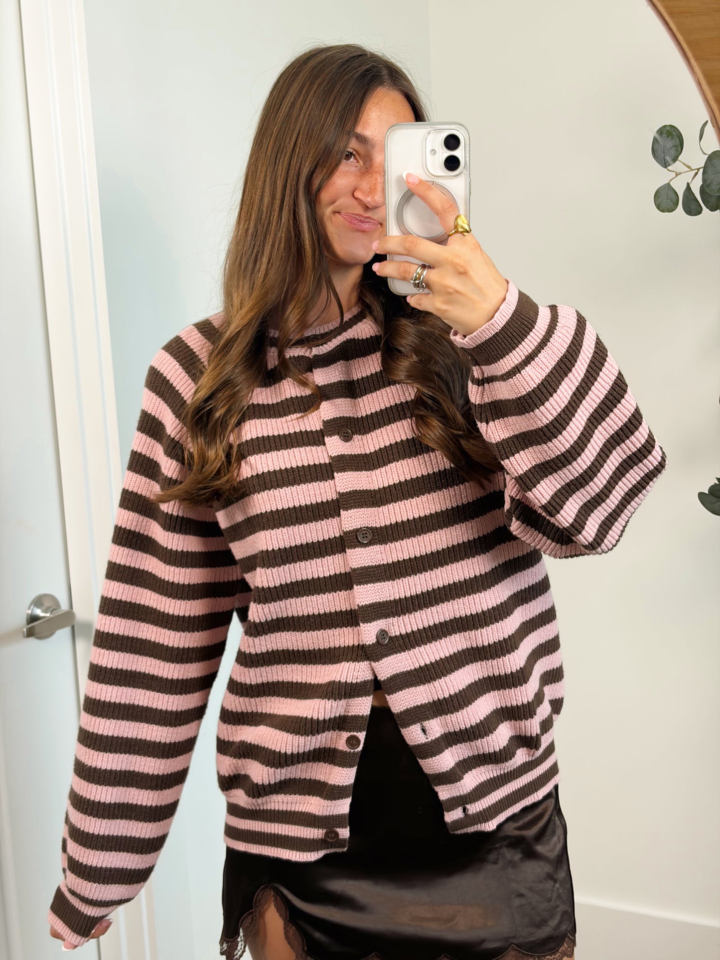 Chocolate Kiss Knit Cardigan