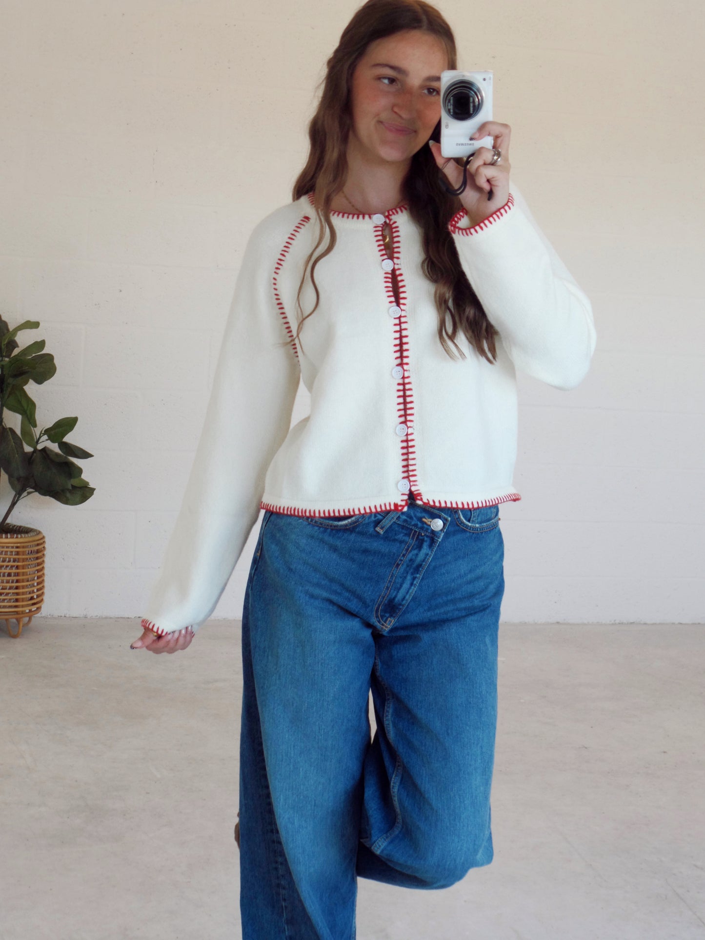Peppermint Stitch Cardigan