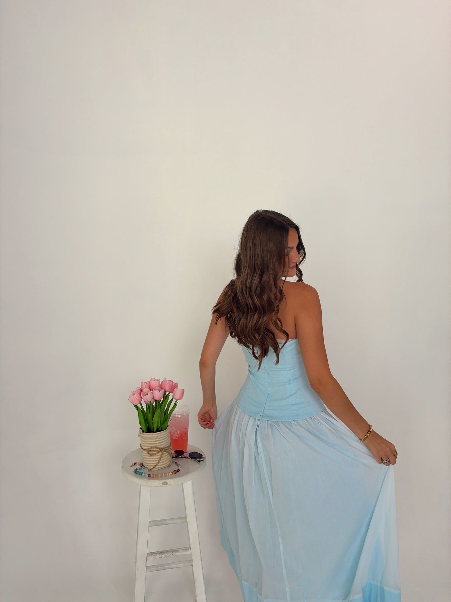 Blue Maxi Dress