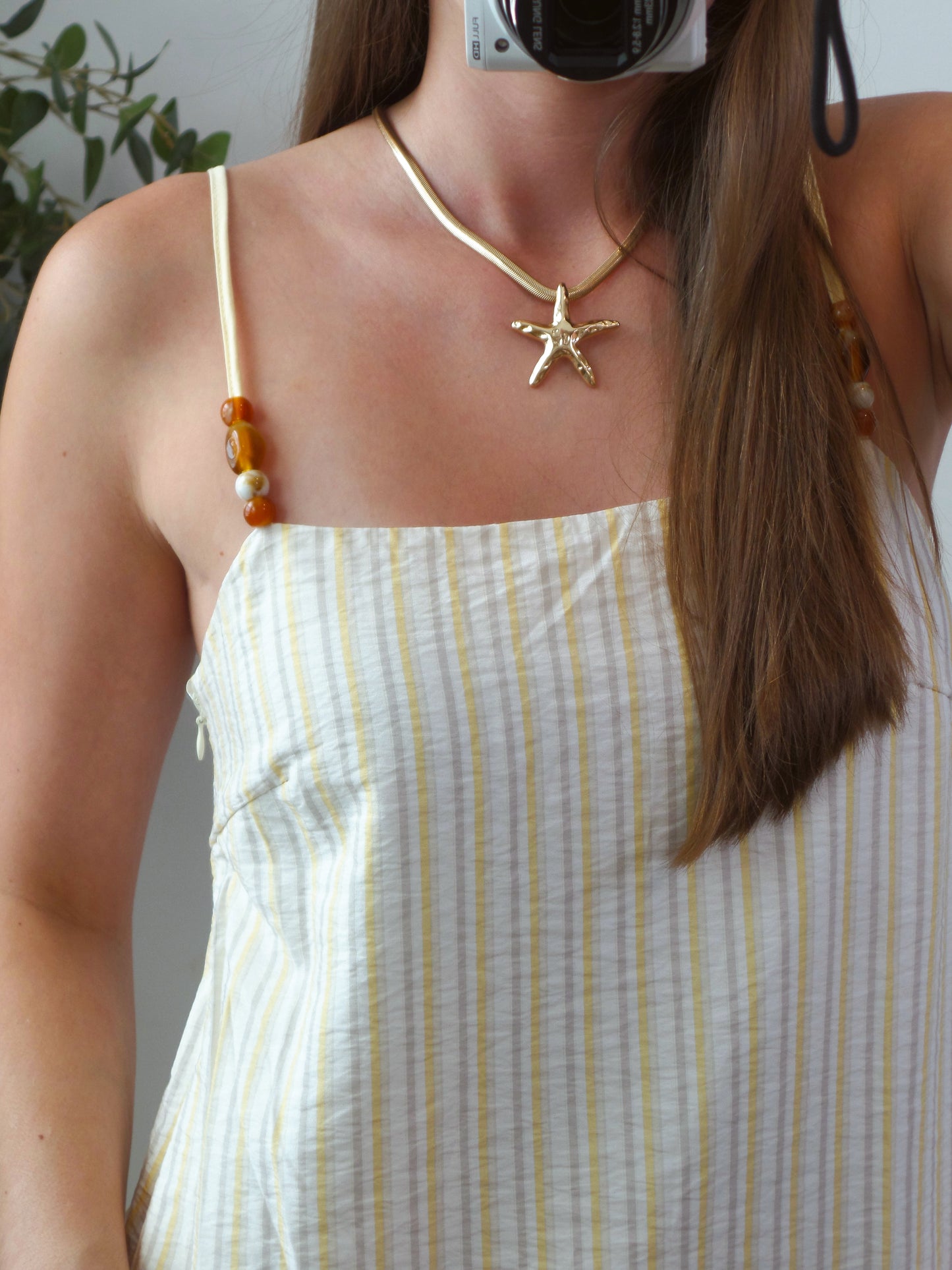 Butter Stripe Shift Dress
