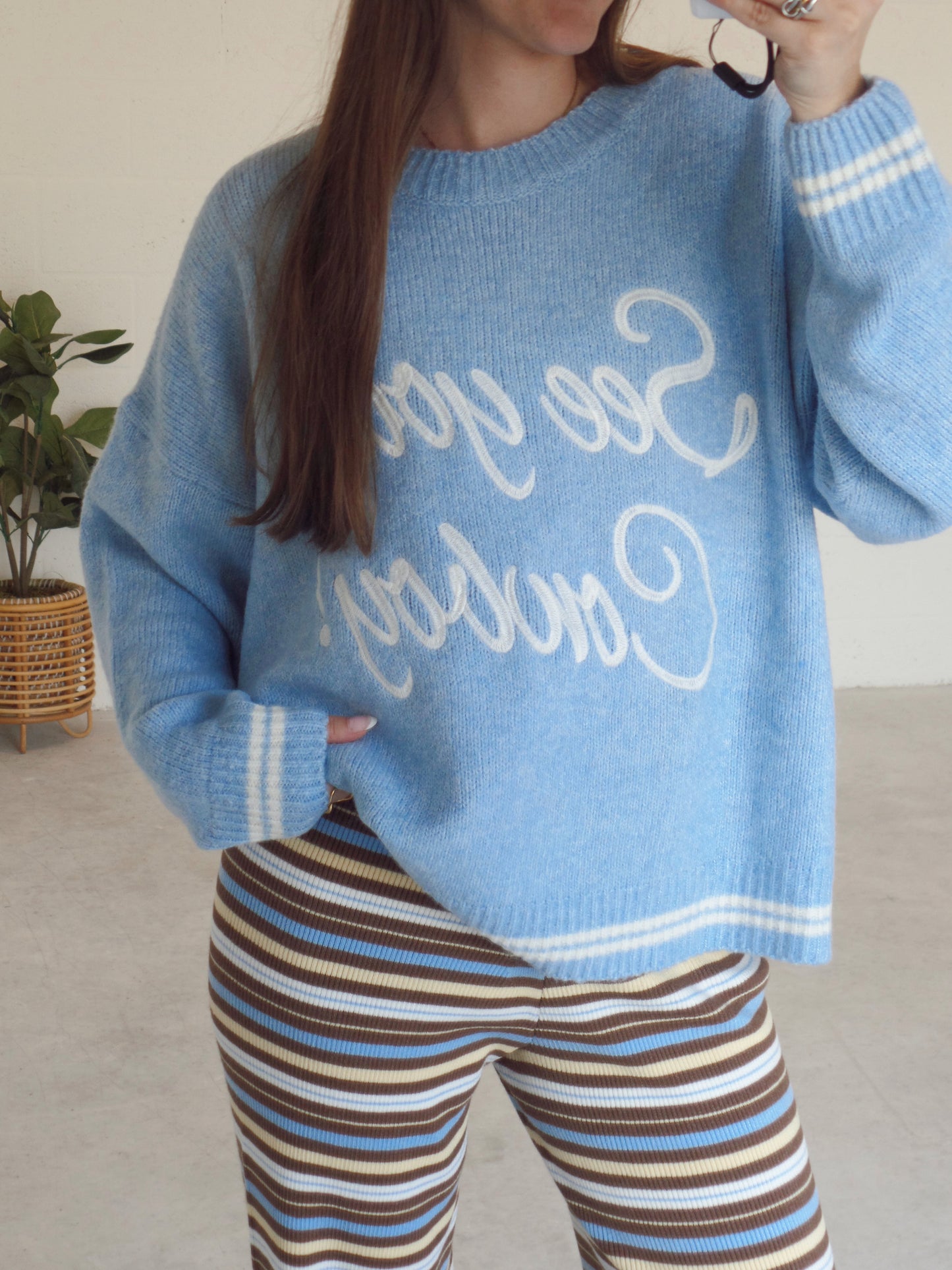 See You Cowboy Sweater