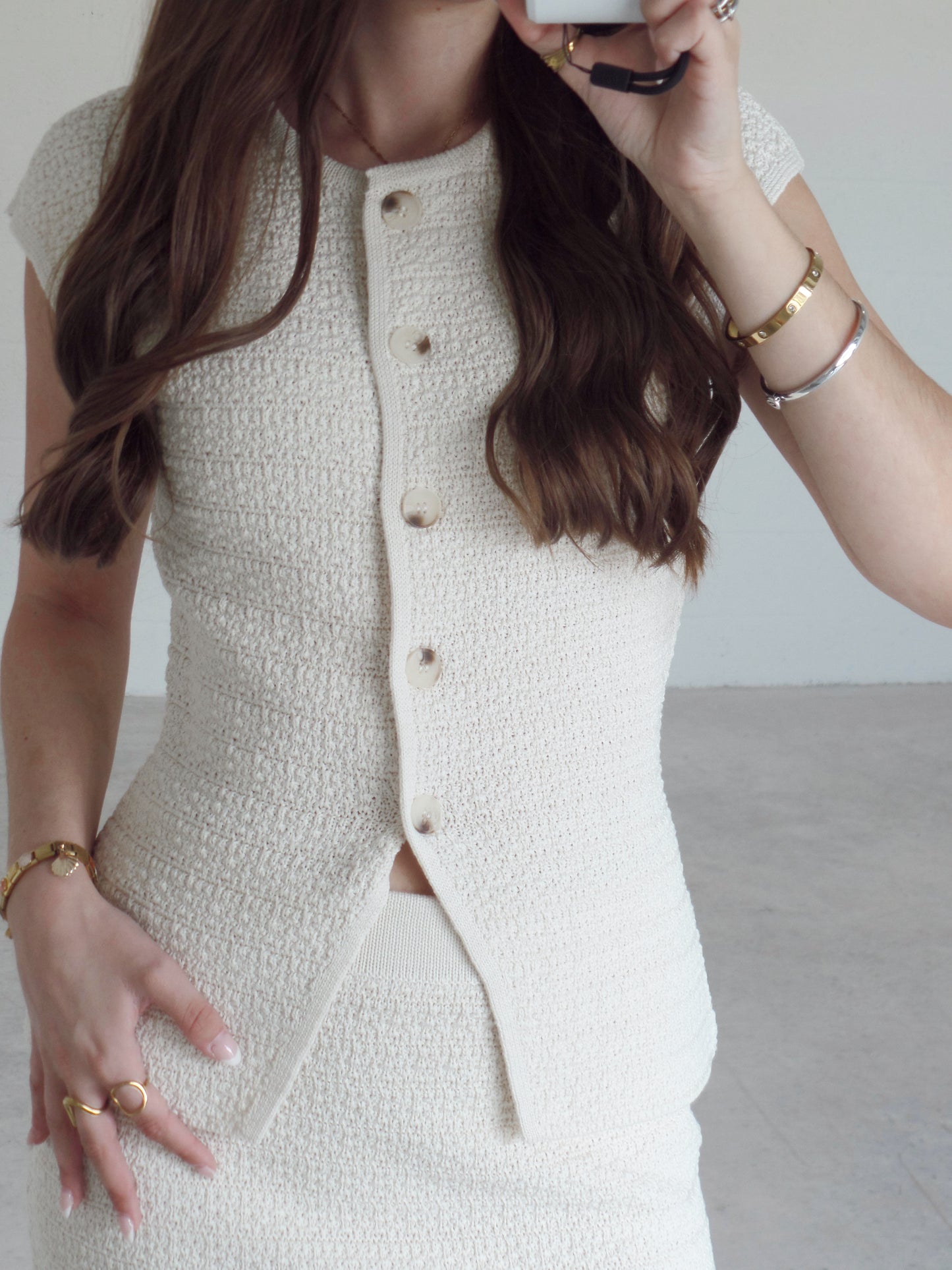 Soft Sand Skirt Set