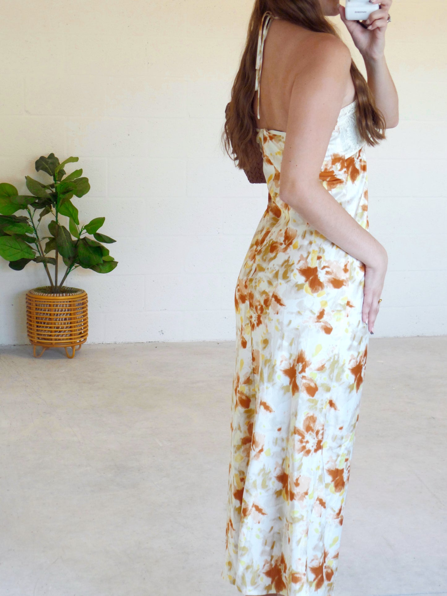 Candlelit Satin Dress