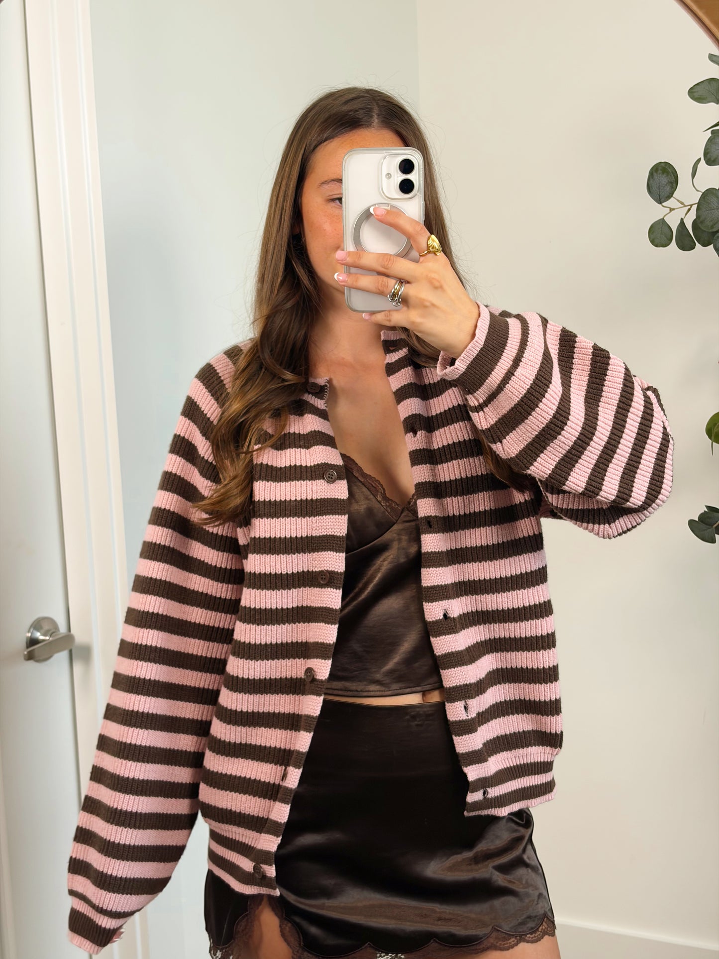 Chocolate Kiss Knit Cardigan