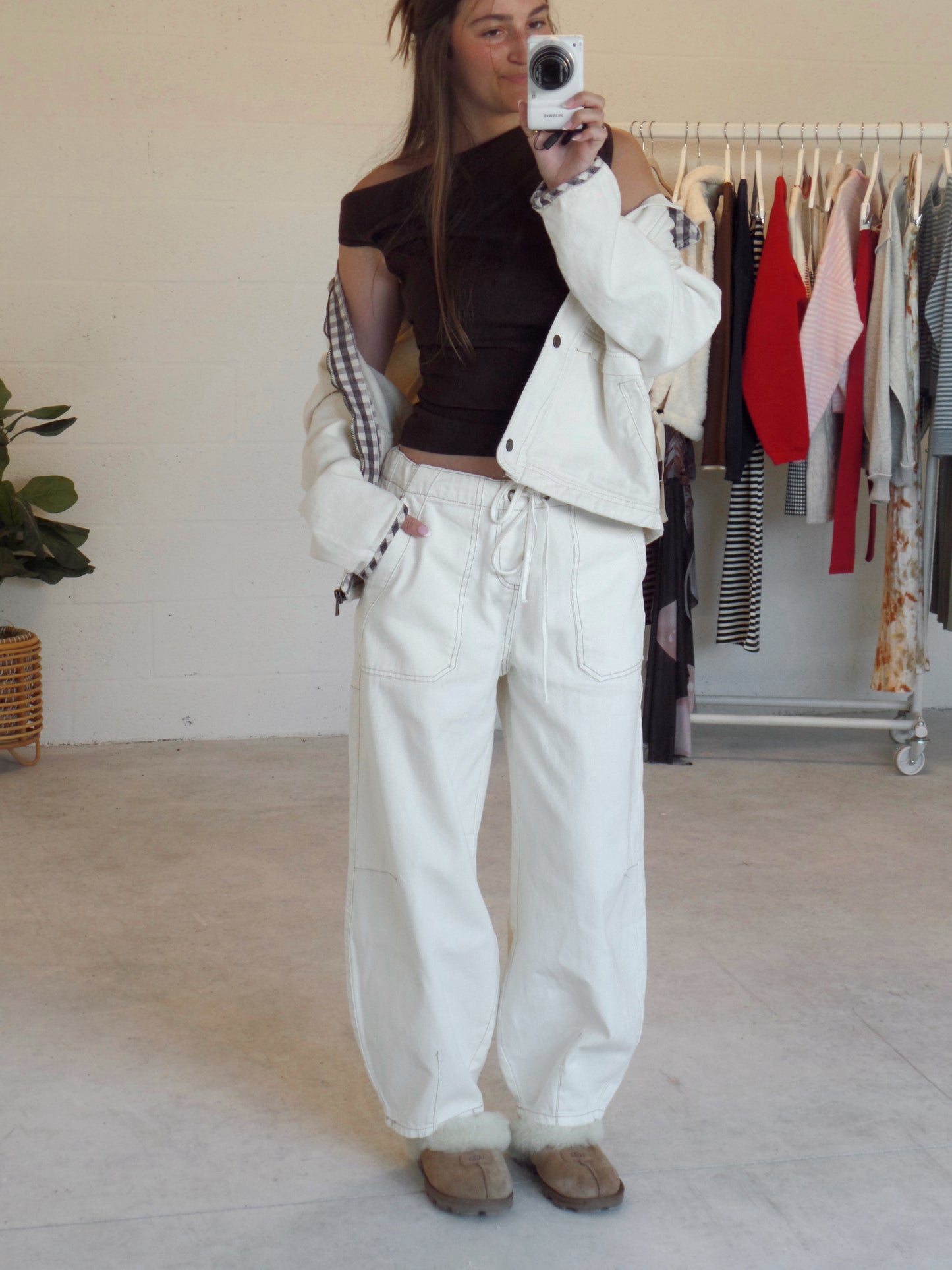 Mocha Muse Asymmetrical Top
