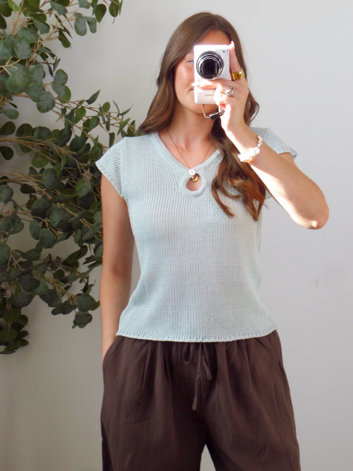 Ocean Eyes Knit Top