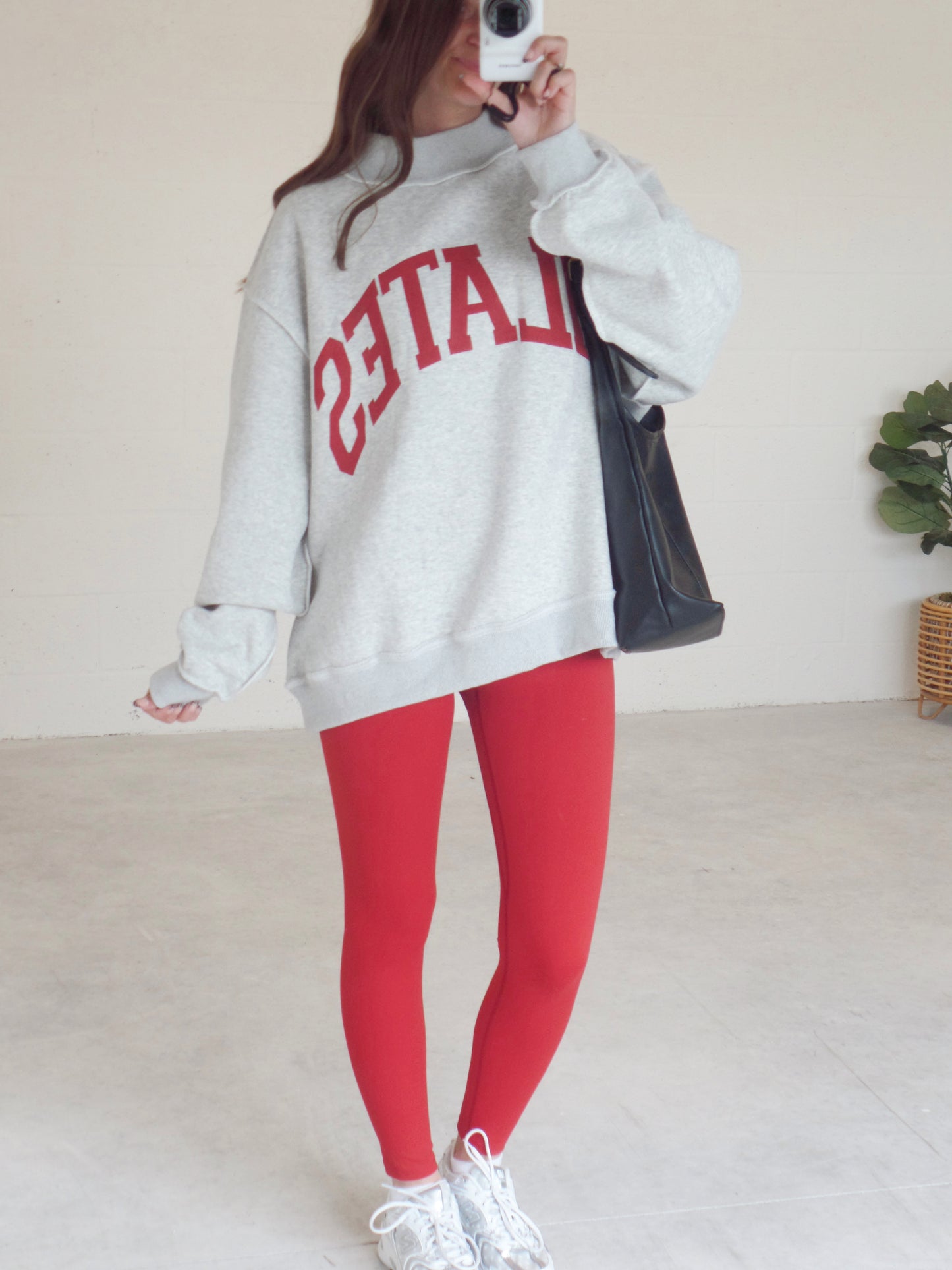 Pilates/Yoga Reversible Mockneck