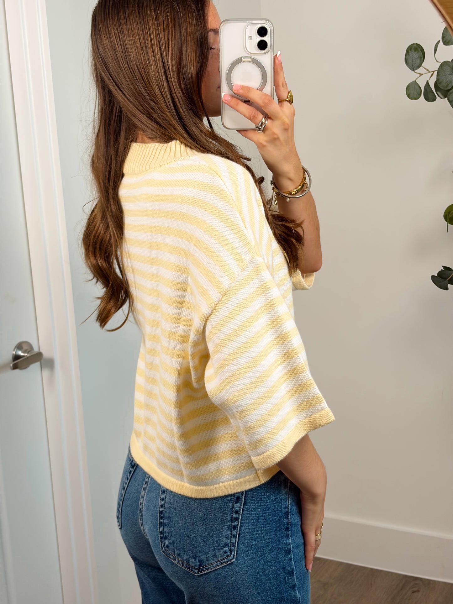 Butter Fall Stripe Cardi