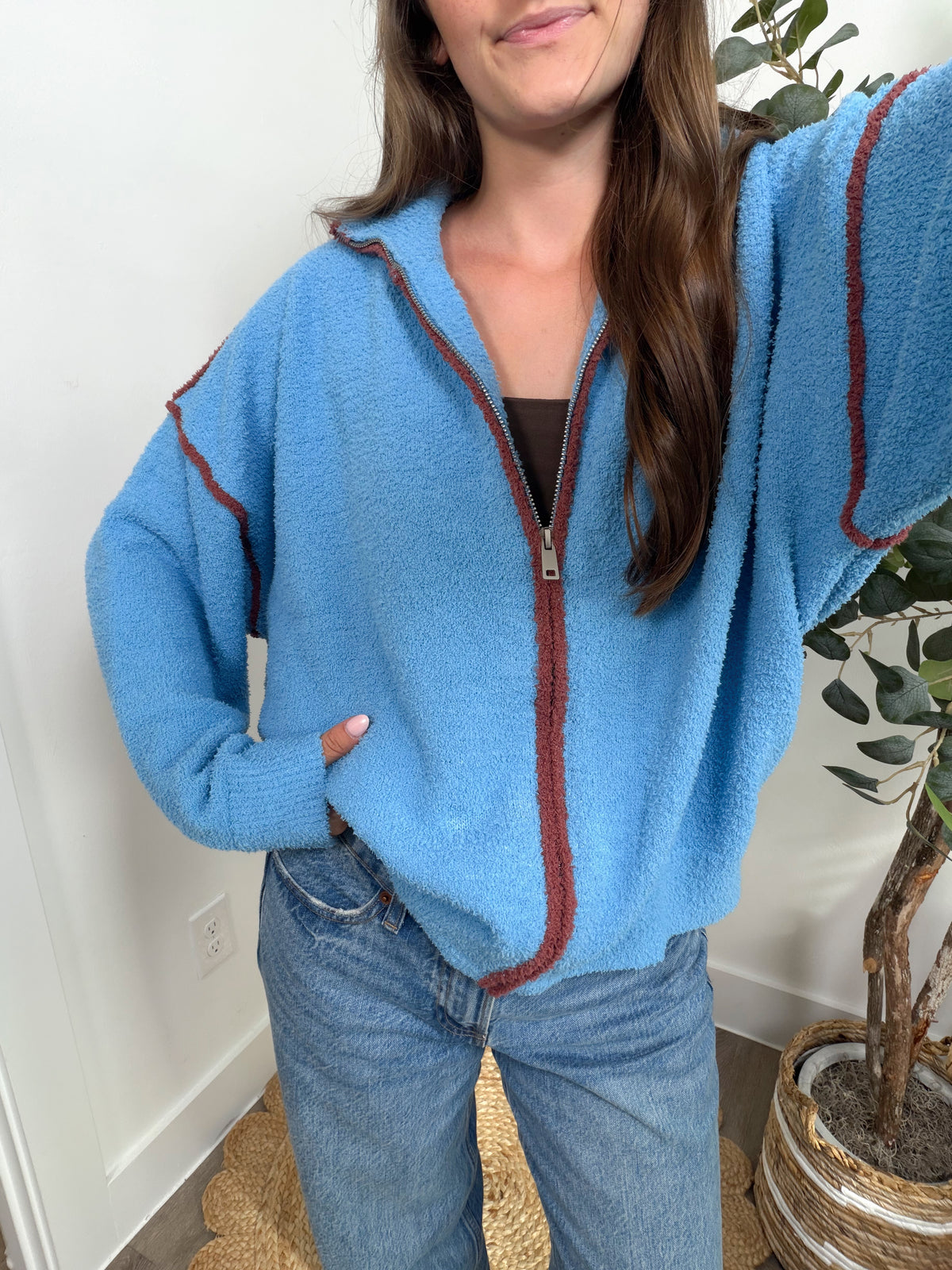 Fall Sky Zip-Up