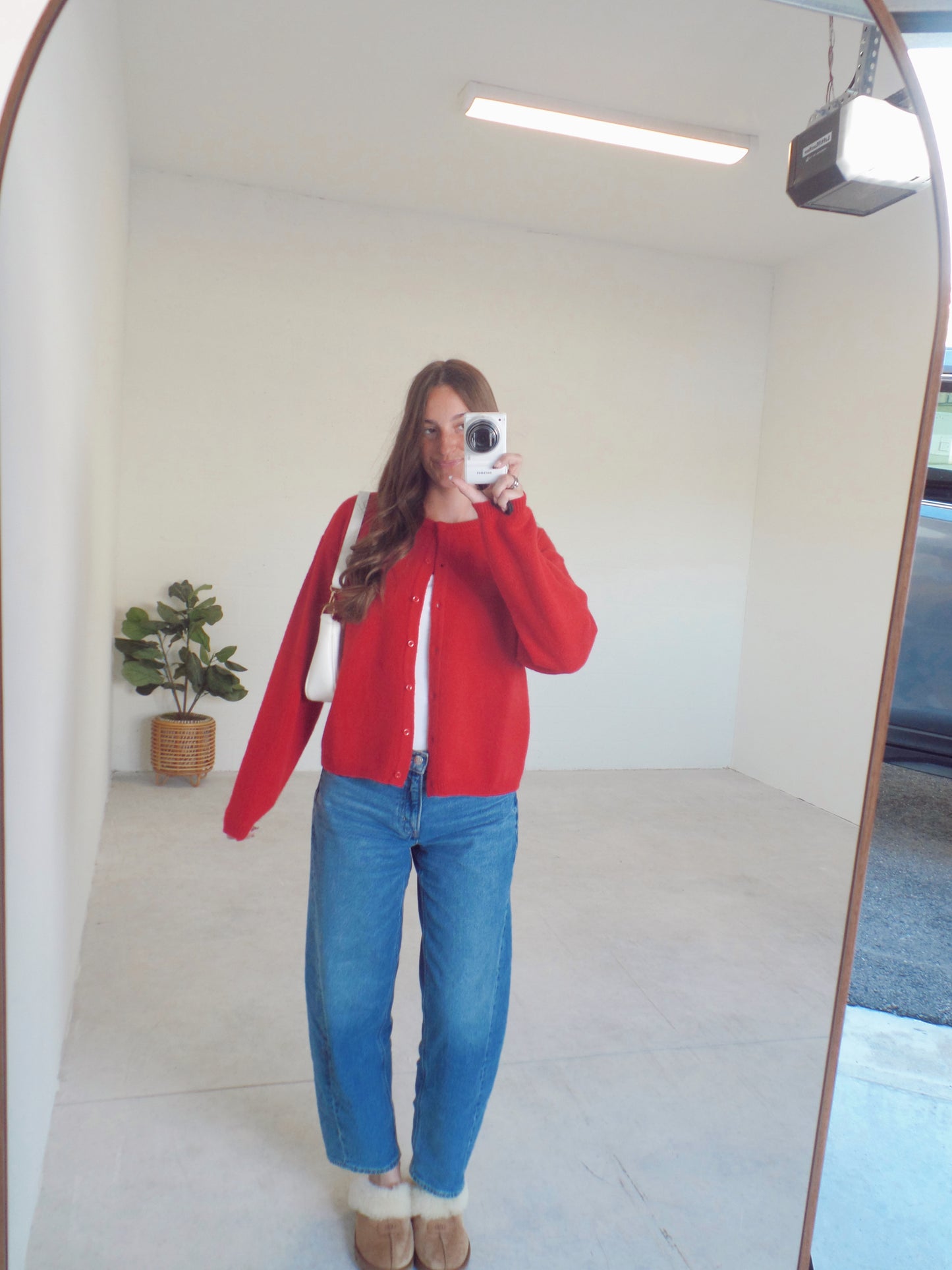 Christmas Red Cardigan