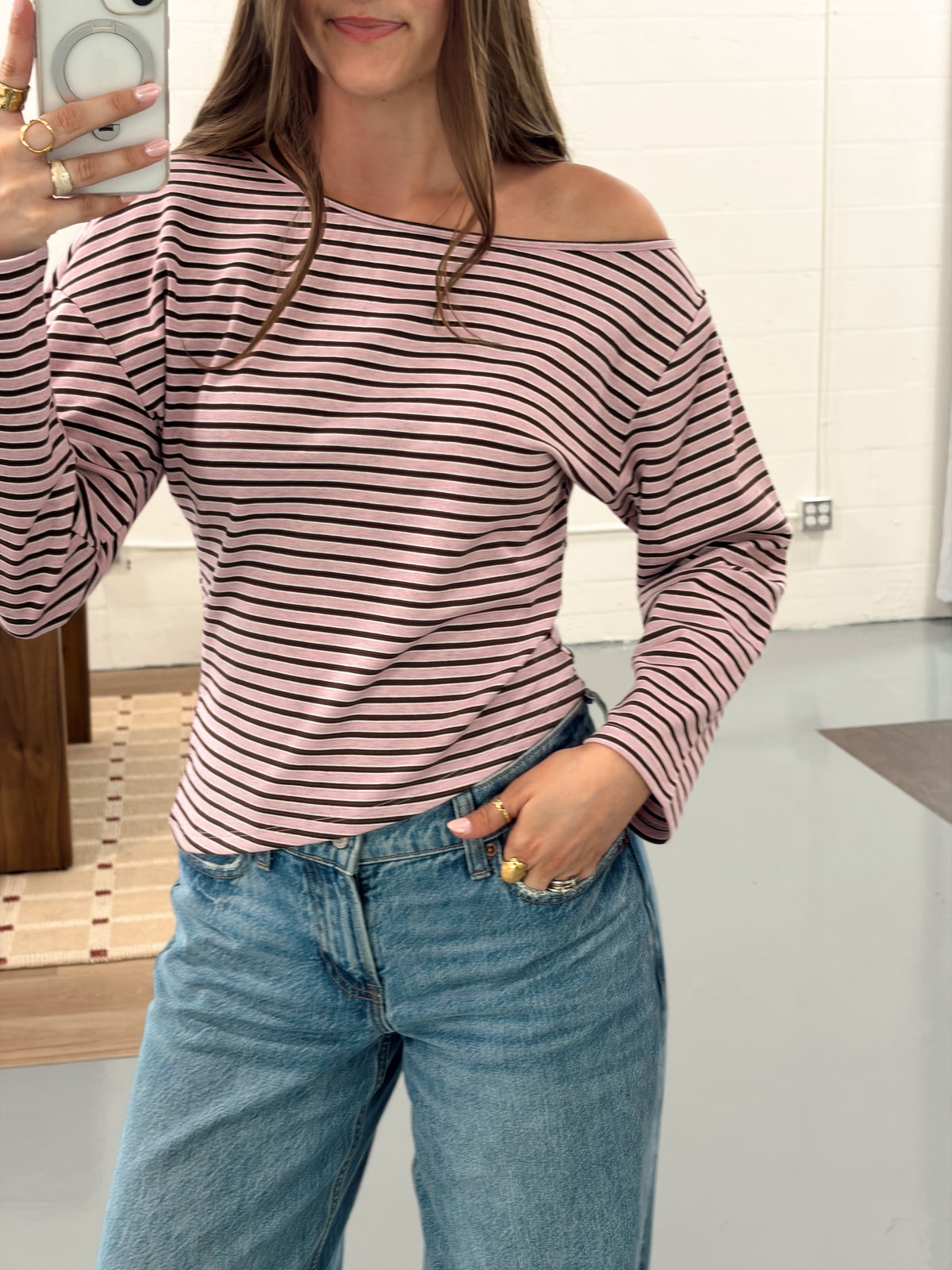 Berry Fall Asymmetrical Top