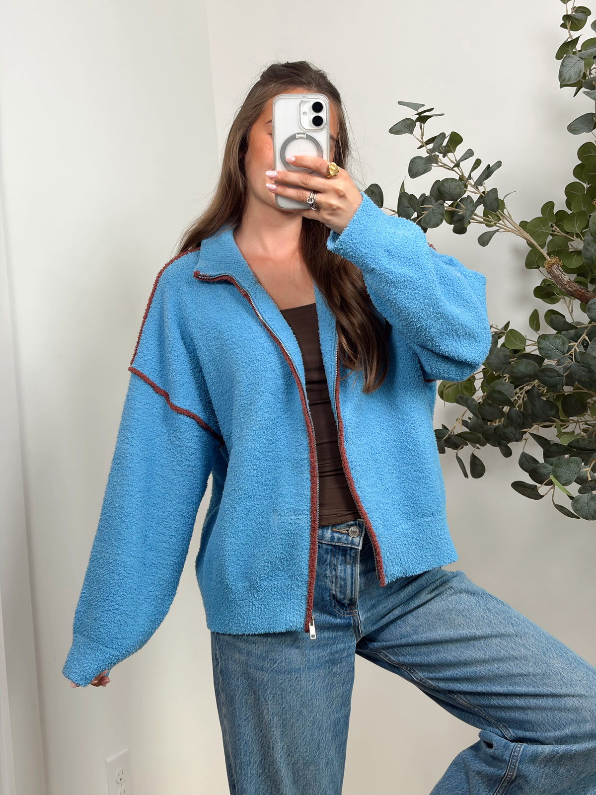 Fall Sky Zip-Up