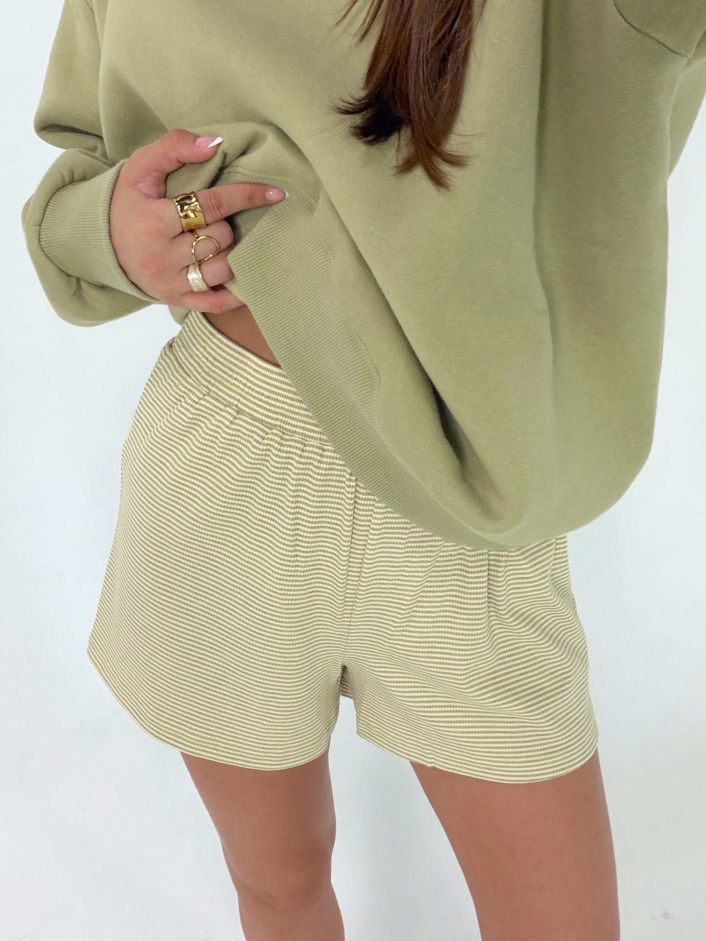 Match Cream Mockneck