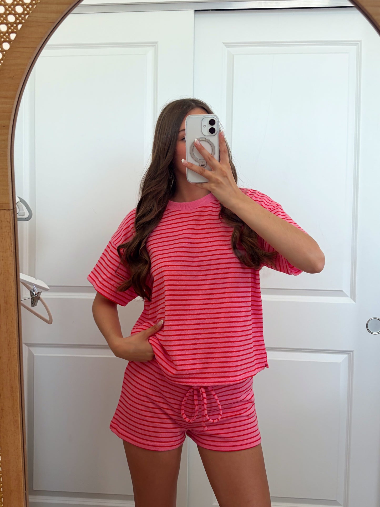 Pink Paradise Terry Cloth Set