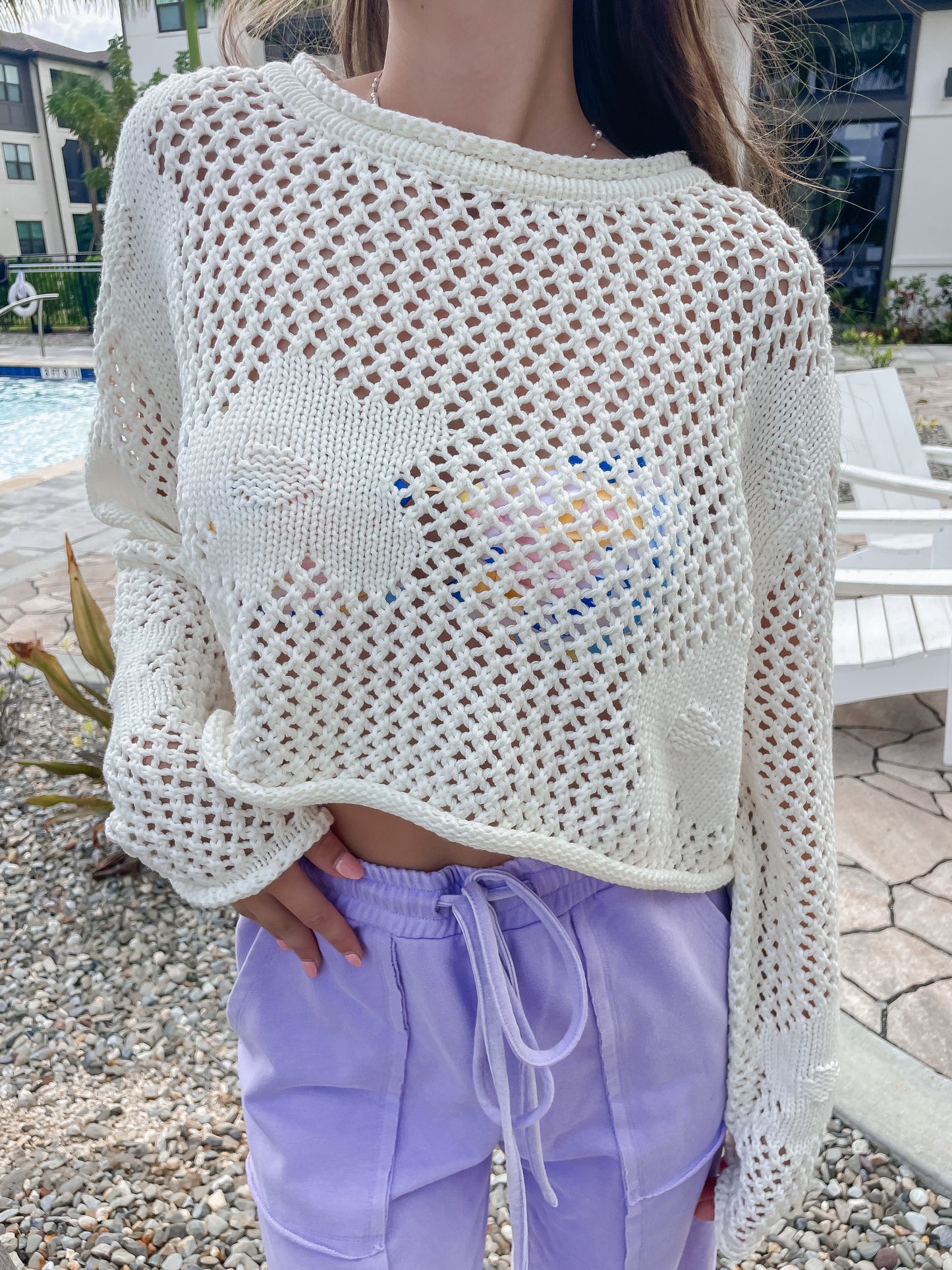 Daisy Crochet Top