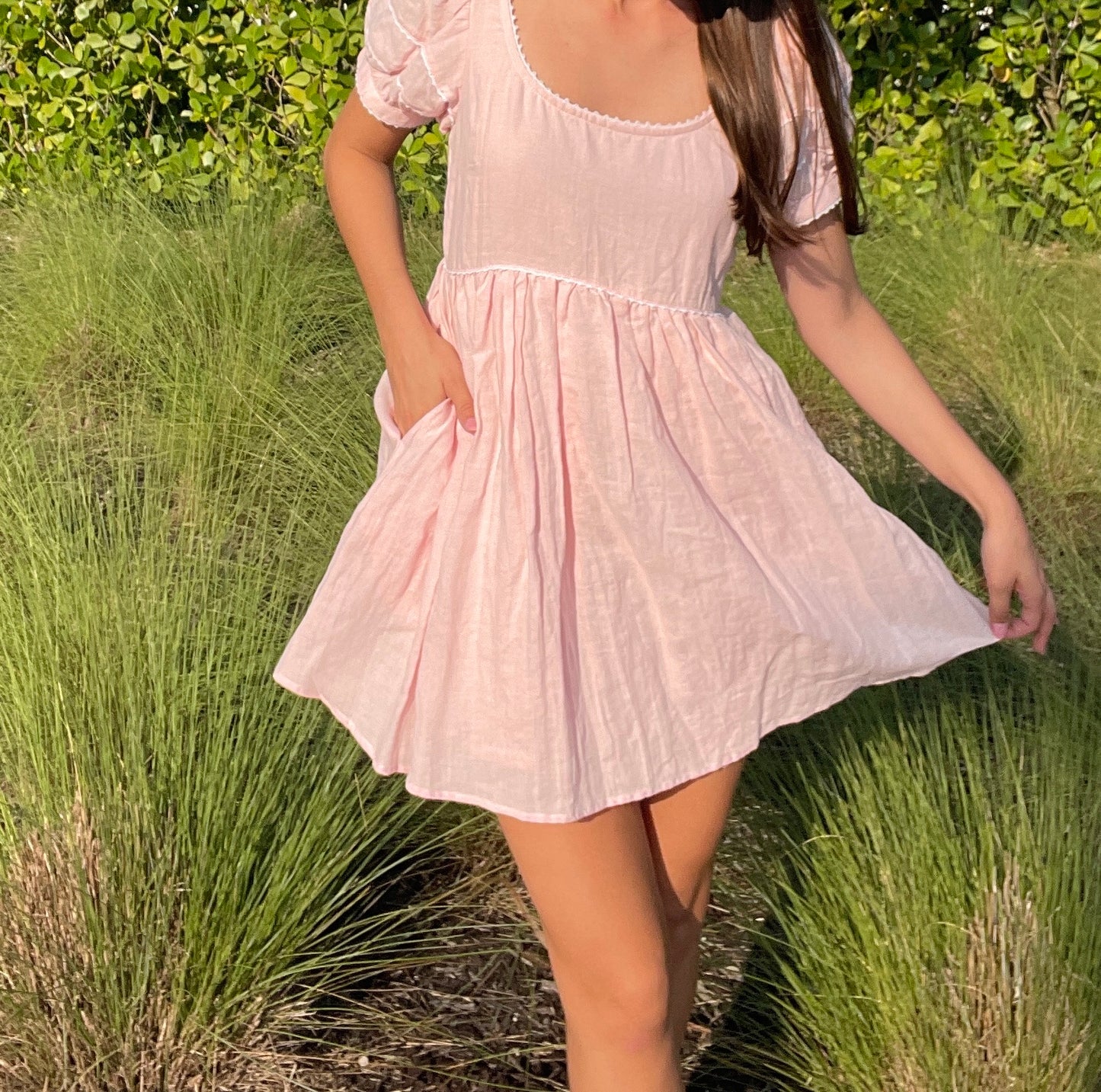 The Pink Shell Dress